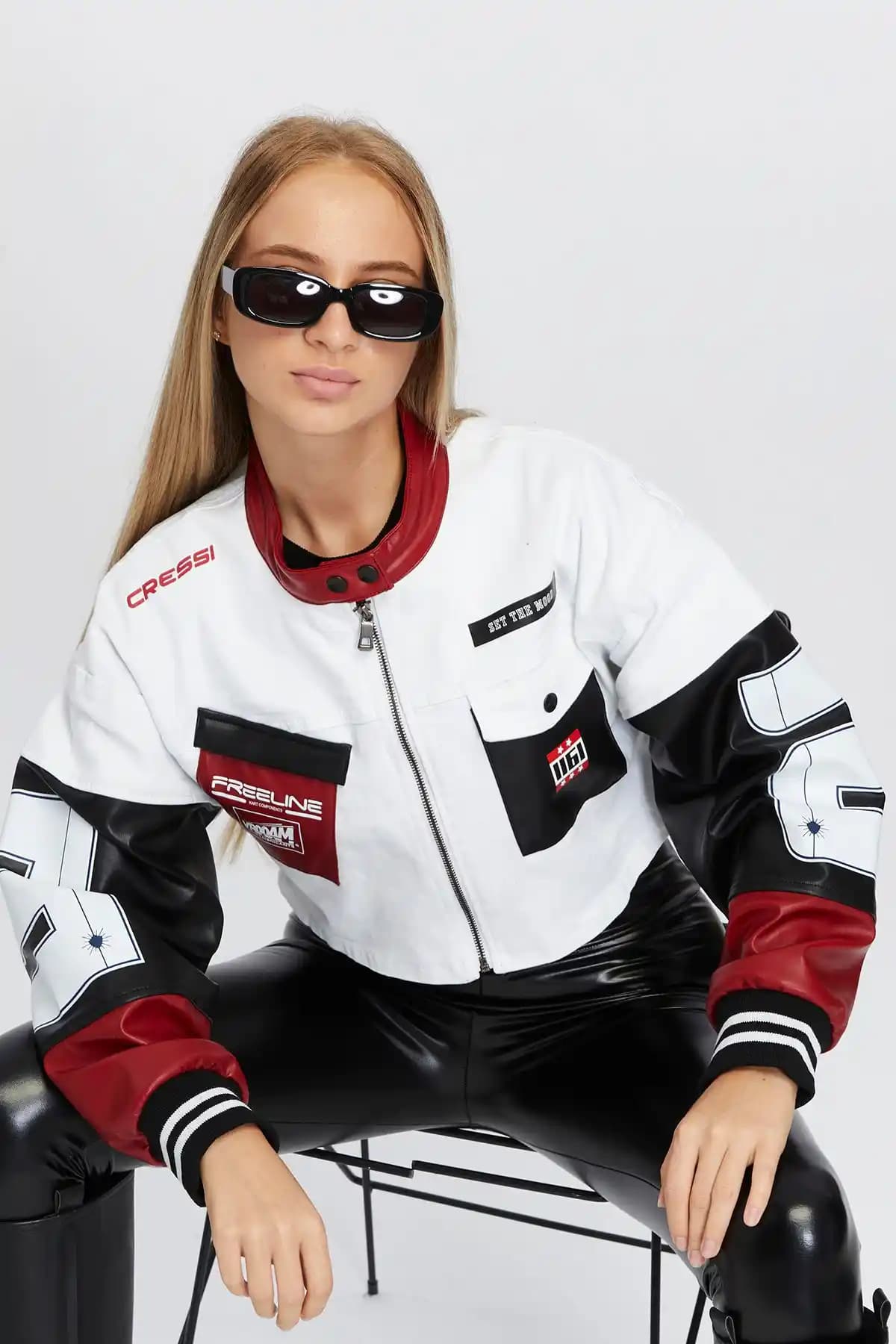 Black Level Kadın Oversize Kot Ceket Modern ve Sürdürülebilir Günlük Giyim Seçeneği