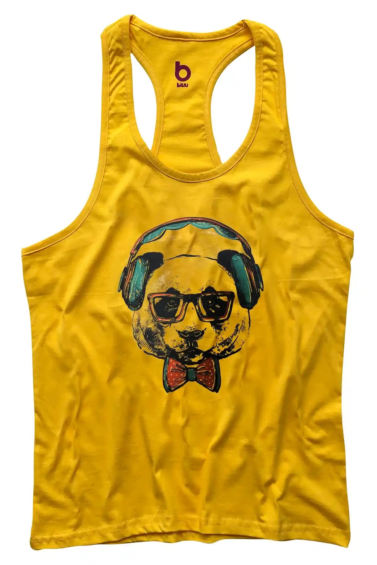 BLUU Wemusic Fitness Gym Tank Top: Konforlu ve Şık Sporcu Atleti Tasarımı