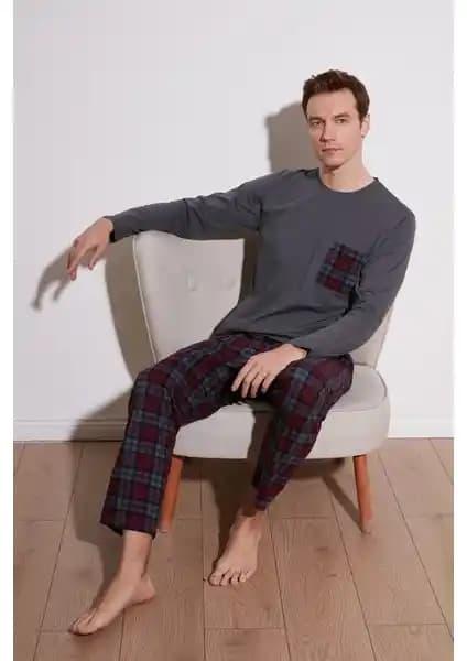 Buratti Ekoseli Cepli Beli Lastikli %100 Pamuk Regular Fit Erkek Pijama Takımı İncelemesi