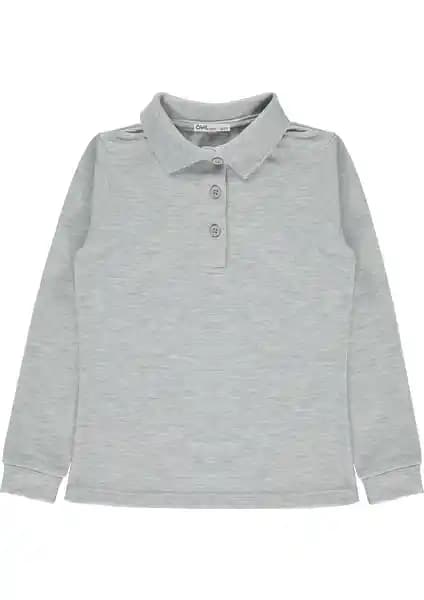 Civil Girls 6-9 Yaş Kız Çocuk Gri Pamuklu Polo Yaka Sweatshirt İncelemesi