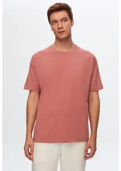 D'S Damat Oversize Pembe Bisiklet Yaka %100 Pamuk Erkek Tişört İncelemesi