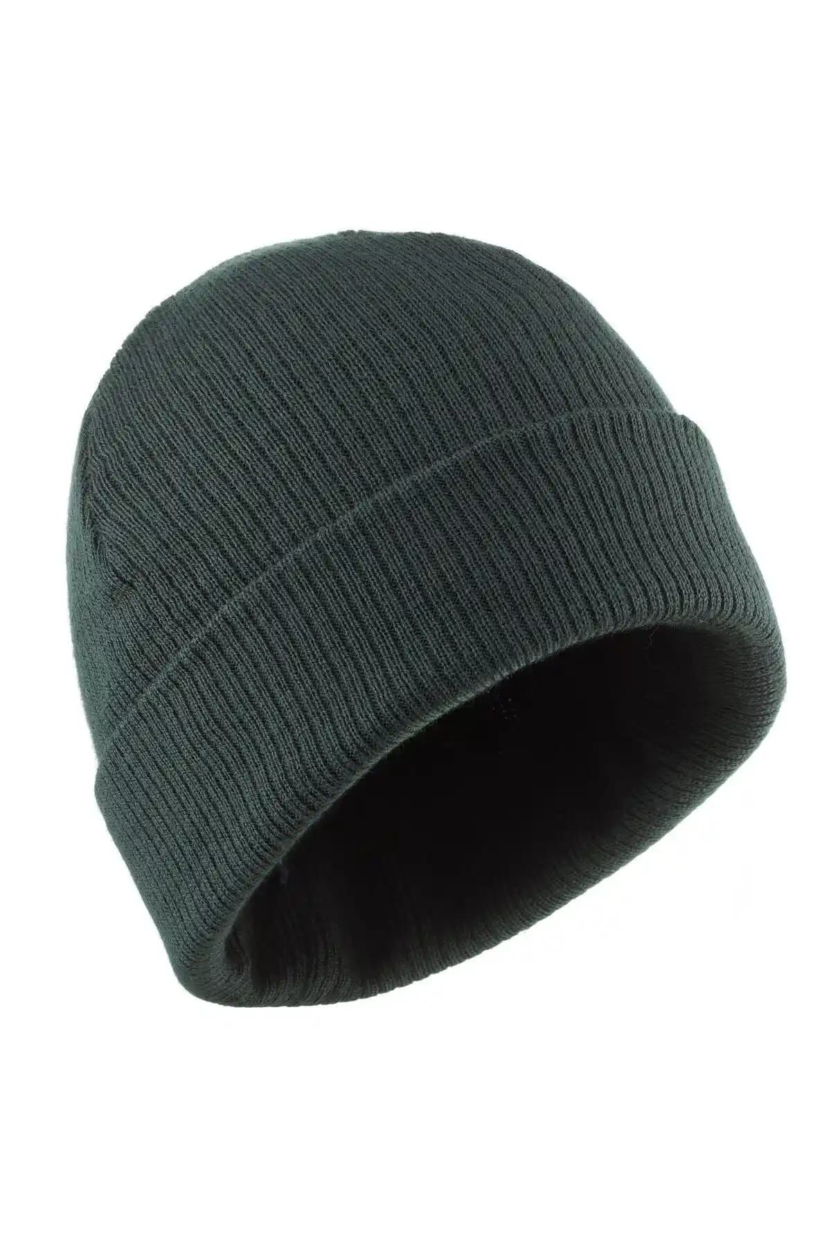 Decathlon Wedze Yetişkin Kayak Beresi Yeşil - Soğuk Havalarda Isı Yalıtımlı Bere