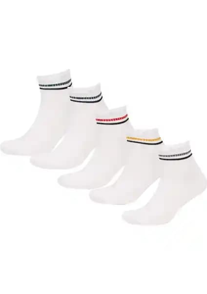 DeFacto Erkek 5'li Pamuklu Soket Çorap C0167AXNS Konfor ve Şıklık Sunar
