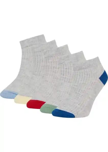 DeFacto Erkek Çocuk 5'li ve 7'li Pamuklu Patik Çorap Modelleri Karşılaştırması