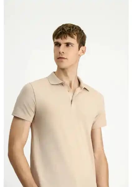 Kiğılı Polo Yaka Regular Fit Nakışlı Pamuklu Tişört ile Yaz Şıklığında Konfor