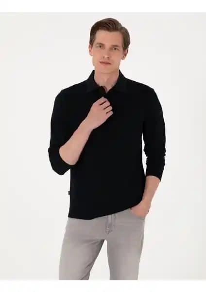 Pierre Cardin ve U.S. Polo Assn. Siyah Erkek Sweatshirt Modelleri Karşılaştırması