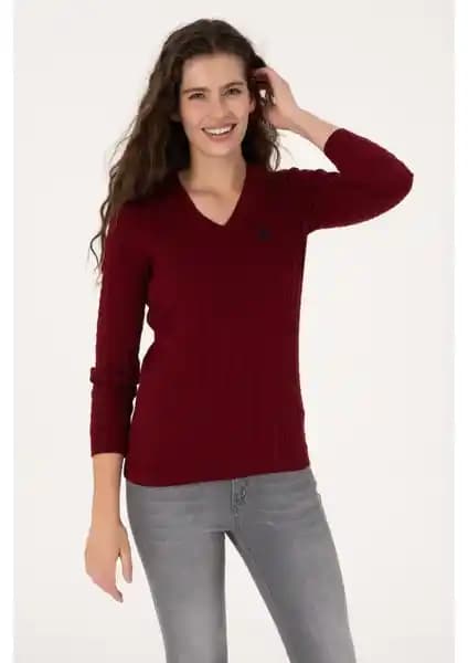 U.S. Polo Assn. Kadın Bordo Kazak ve Lacivert Sweatshirt Özellikleri ve Karşılaştırması