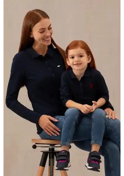 U.S. Polo Assn. Kız Çocuk Lacivert Sweatshirt: Rahat ve Şık Günlük Giyim Seçeneği