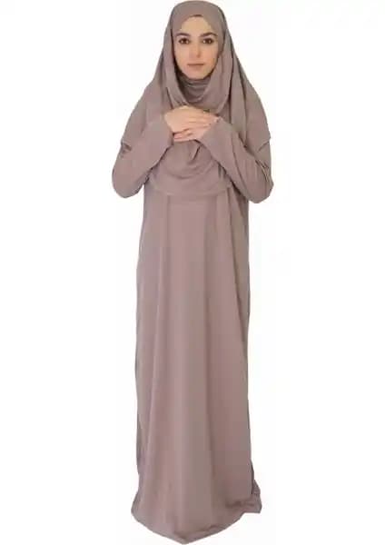 Zehranaz Namaz Elbisesi Vizon M: Rahatlık ve Şıklığı Bir Arada Sunan Tasarım