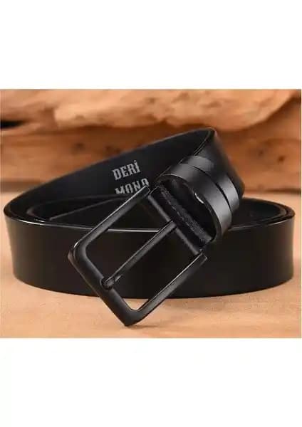 Deribond Hakiki Deri ve Livize Mandal Derisi Erkek Kemeri Karşılaştırması