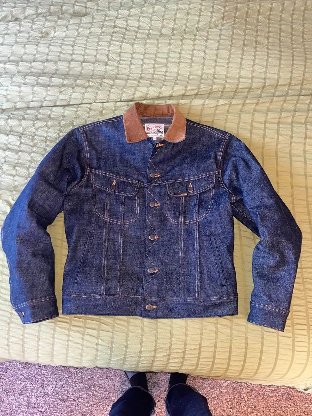 Red Tornado 18oz Stormrider Denim Ceket İncelemesi ve Beden Seçimi Rehberi