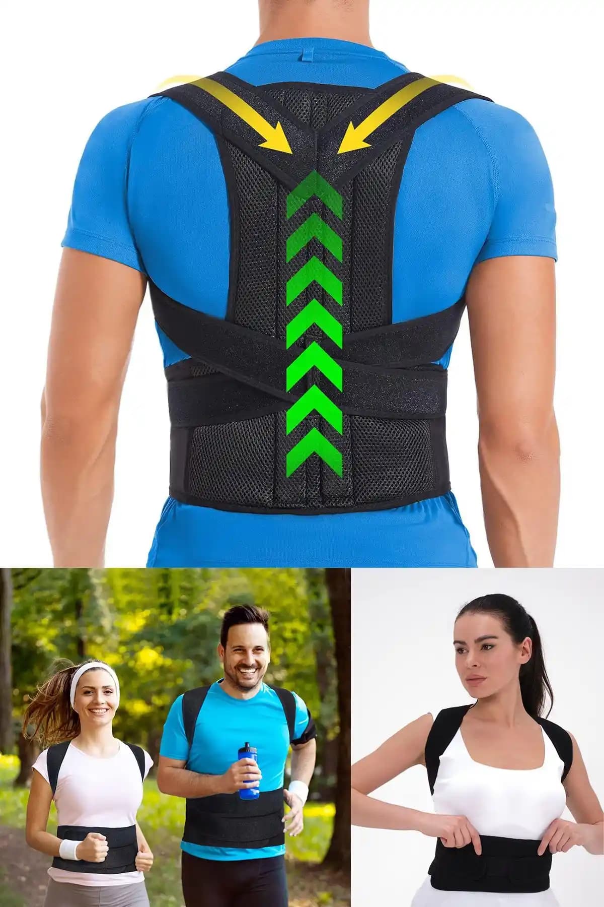 Blessca Dik Duruş Korsesi: Sağlıklı Duruş ve Ağrı Azaltıcı Modern Tasarım