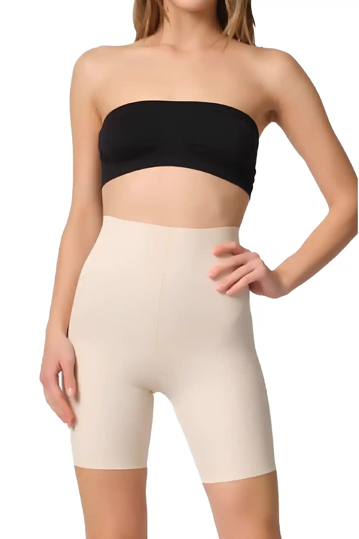 FİT WOMEN İz Bırakmaz Etkili Lazer Kesim Paçalı Korse Günlük Kullanım İçin Uygun