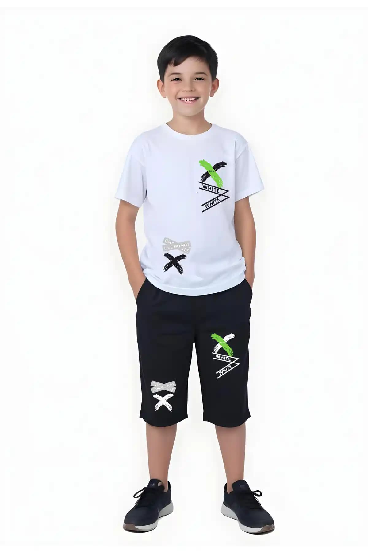 FYK KIDS Yazı Baskılı Erkek Çocuk Kaprili Eşofman Takımı Günlük Kullanım ve Tasarım Özellikleri