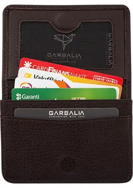 Garbalia Hakiki Deri Mıknatıslı Kartlık Cüzdan Şık ve Dayanıklı Tasarım Özellikleri