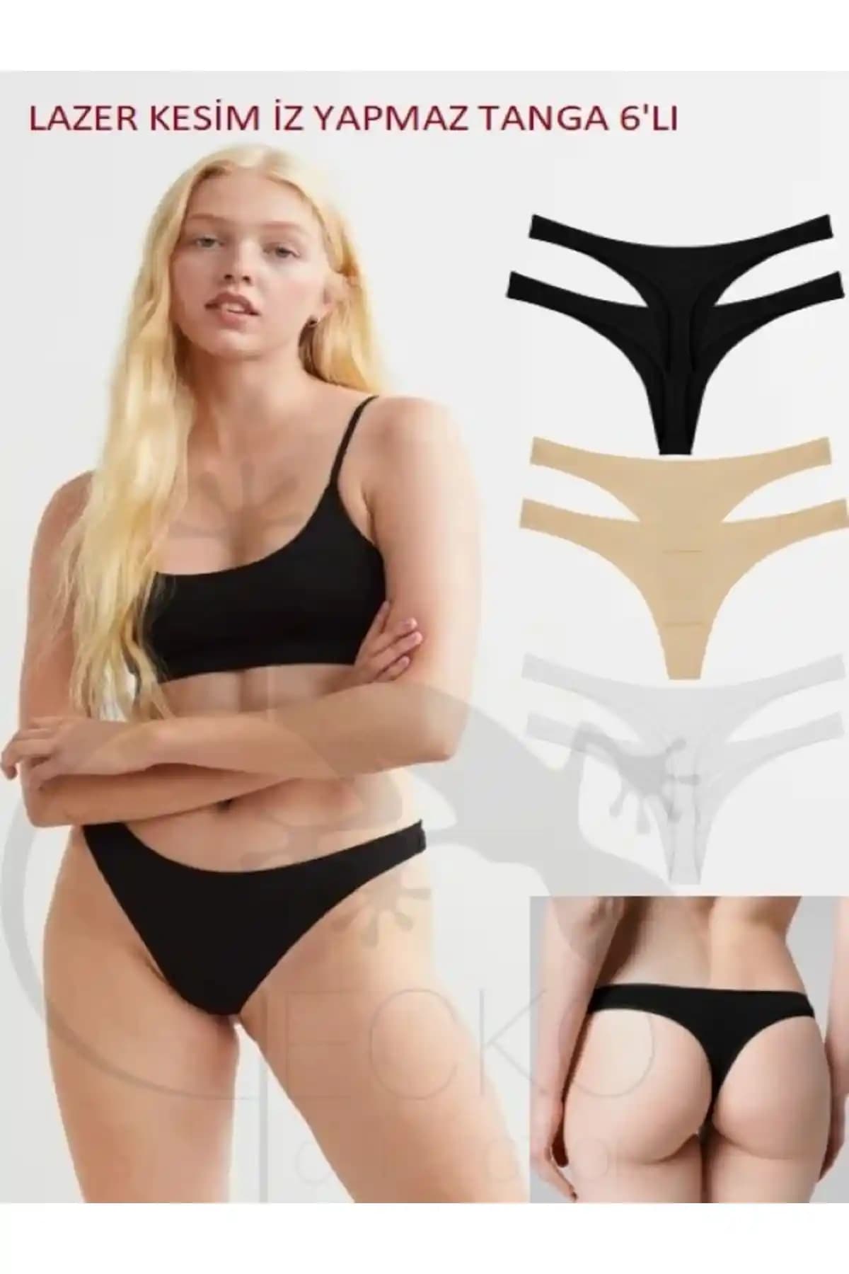 Gecko Collection Dikişsiz Lazer Kesim Kadın Tanga Külotları Detaylı İnceleme ve Kullanıcı Yorumları