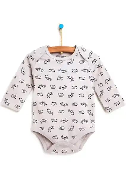 HelloBaby Empirme Desen Uzun Kol Bebek Bodyleri 2023 Yaz Sezonu İçin Konfor ve Şıklık Sunar