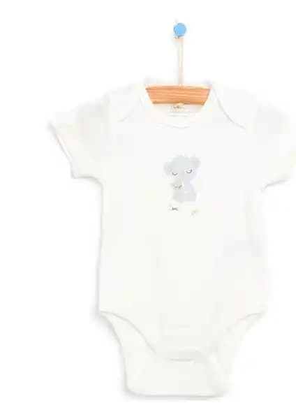HelloBaby Minimal Kısa Kollu Bebek Body: Yazlık Rahat ve Şık Bebek Giyim Seçeneği