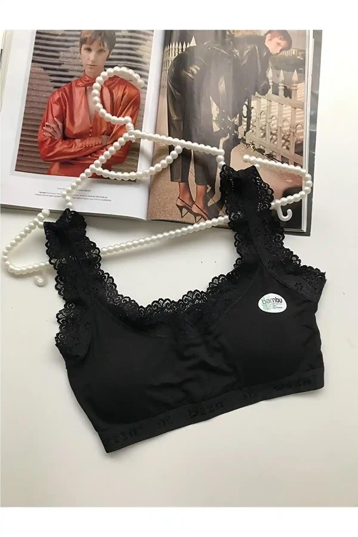 Kadın Pamuklu Dantelli Askılı Toparlayıcı Atlet Büyük Beden Rahat ve Şık Tasarım