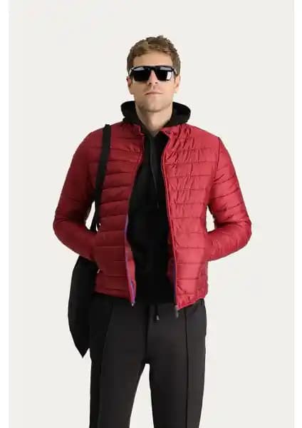 Kiğılı Kapitone Spor Mont Erkekler İçin Şık ve İşlevsel Kış Dış Giyim Seçeneği