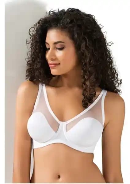Le Jardin Tüllü Toparlayıcı Soft Cup Kadın Sütyen 9200 Günlük Kullanım ve Şıklık İçin Uygun