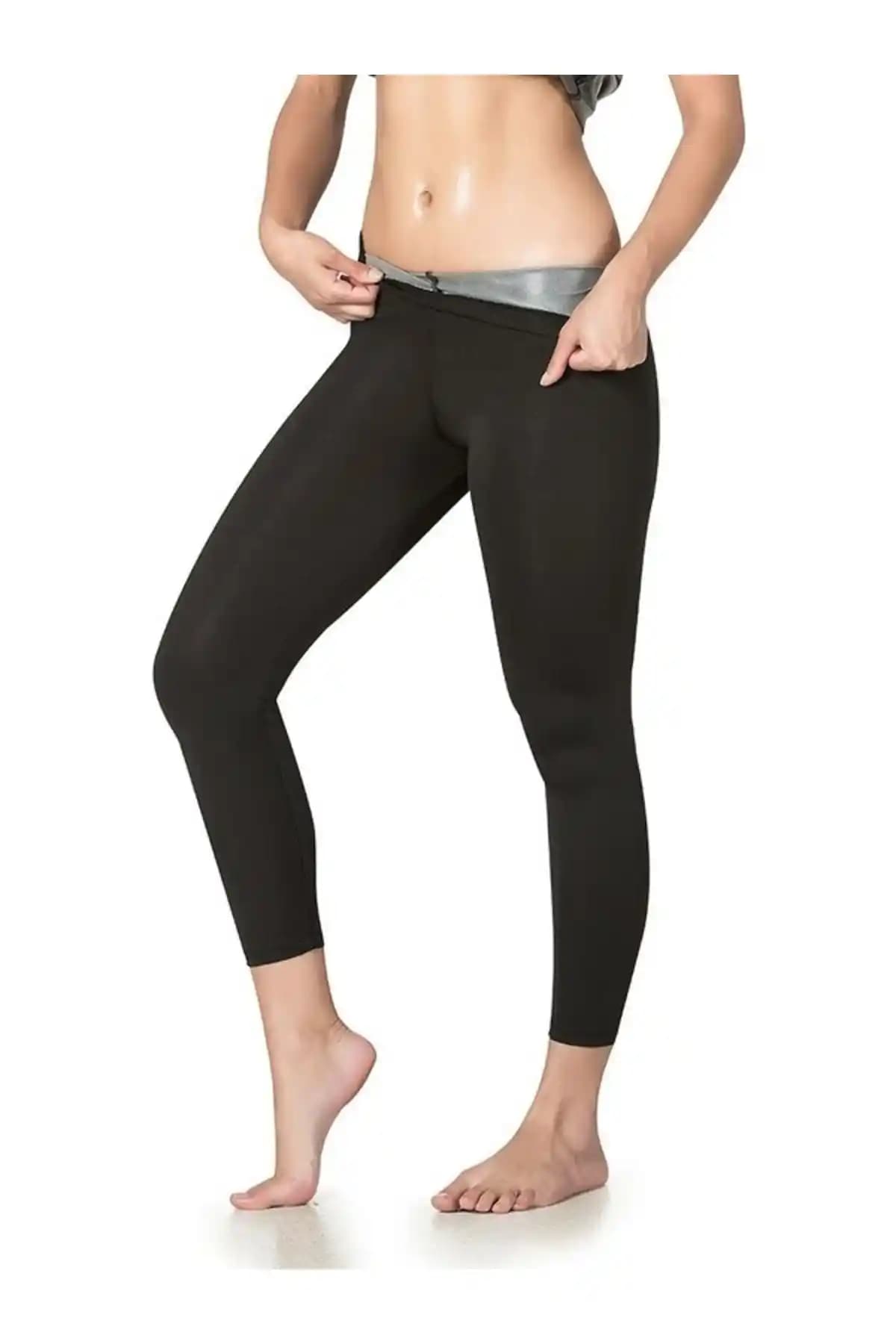 Nedefit Zayıflama Taytı: Bölgesel incelme ve yüksek terleme sağlayan spor kıyafeti