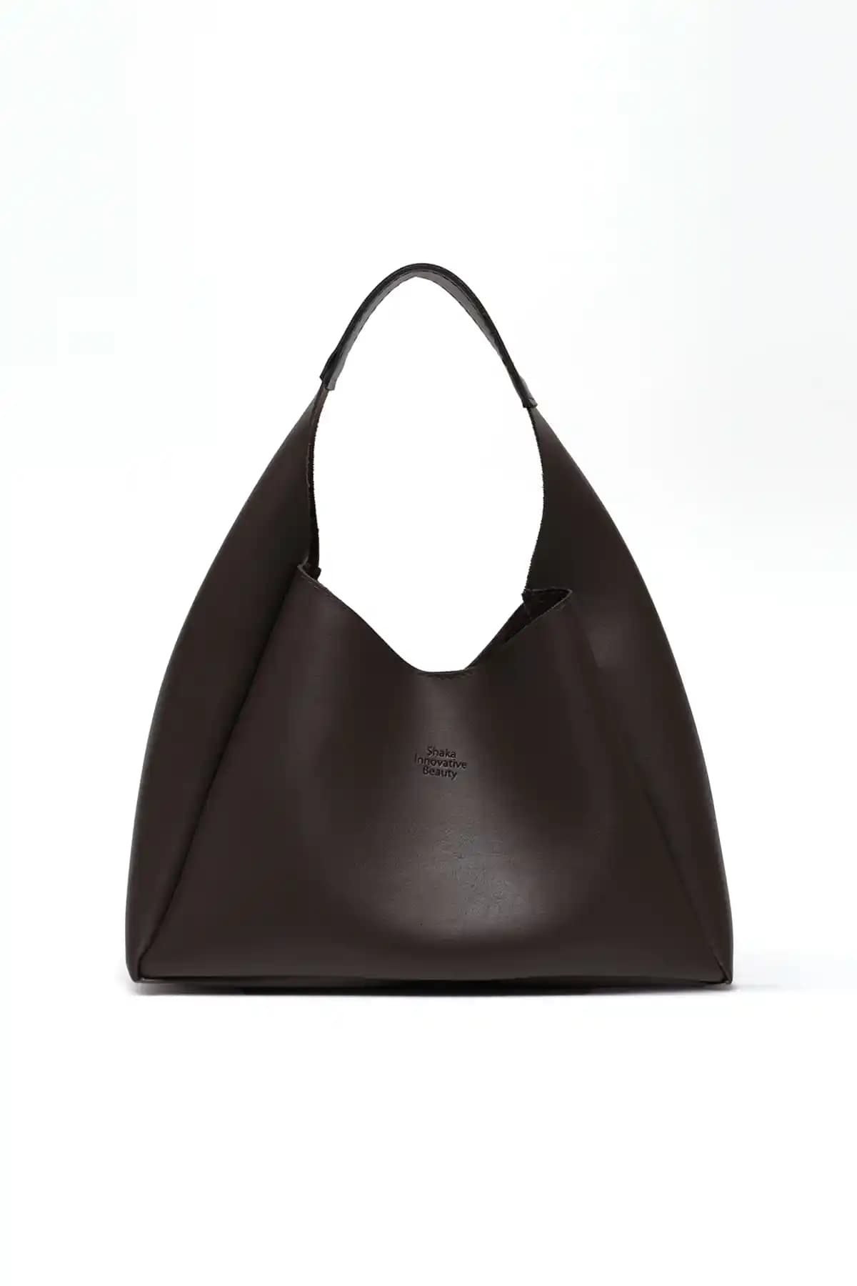 Shaka Kahve Rengi Suni Deri Çanta: Şıklık ve Fonksiyonellik Bir Arada