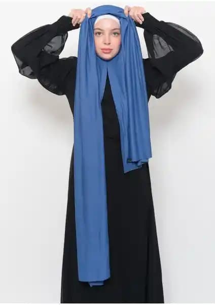 Altobeh Hazır Pratik Organik Düz Penye Şal ve Siyah Büzgülü Eşarp Karşılaştırması