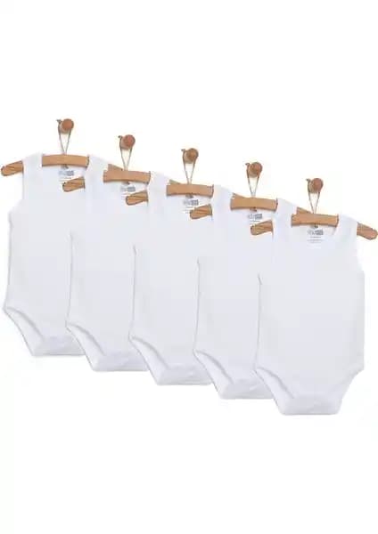 HelloBaby Unisex 5li Beyaz Body ve İp Askılı Body Karşılaştırması