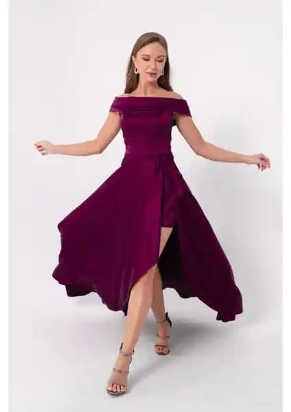 Kadın Abiye Modelleri Karşılaştırması: Lafaba Mürdüm ve No48 Beyaz Elbise İncelemesi