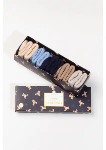 Katia & Bony Bamboo Blue Mix ve Koton Yılbaşı Temalı Bebek Çorapları Karşılaştırması