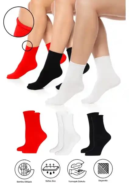 Saysez Bambu Kadın Lastiksiz ve Katia & Bony Unisex 12'li Çorap Karşılaştırması