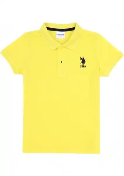 U.S. Polo Assn. Erkek Çocuk Tişörtleri Karşılaştırması: Citron ve Gri Melanj Modelleri