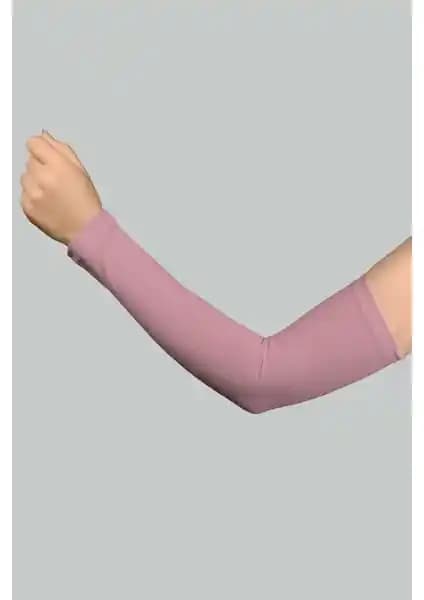 Altobeh Pratik Tesettür Kolluk Penye Namaz Kolluğu Düz Koyu Pembe Günlük ve Spor Kullanımı