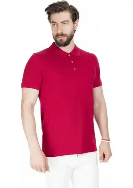Buratti Erkek Düğmeli Polo T-Shirt Günlük ve Spor Şıklığını Bir Arada Sunar