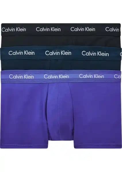 Calvin Klein Erkek Düşük Bel 3'lü Boxer Paketi Modern Tasarım ve Konfor Sunar