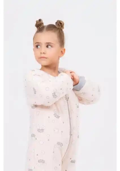 Cantoy Çocuklar İçin Yüksek Kaliteli 2.5 Tog Pamuklu Uyku Tulumu