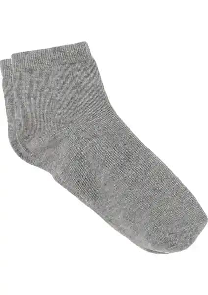 Çekmece 12'li Unisex Patik Çorap Gri: Ekonomik ve Rahat Günlük Kullanım İçin