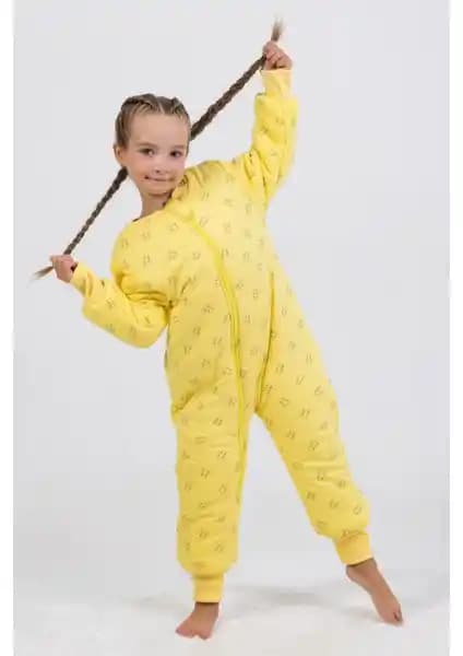 Çocuklar İçin Kaliteli Elyaf Dolgulu Uyku Tulumu Güvenli ve Konforlu Uyku Sağlar