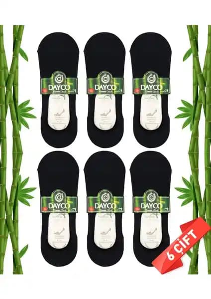 Dayco Premium Erkek Füme Babet Bambu Çorap 6'lı Set: Şıklık ve Konforun Birleşimi