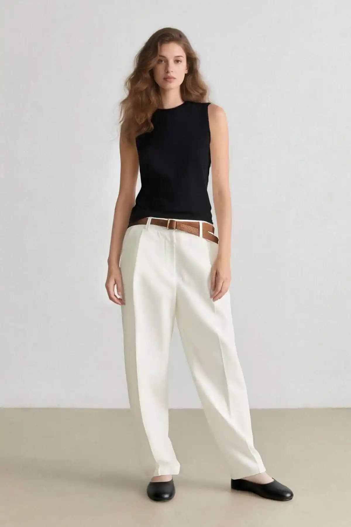 DeFacto Carrot Fit Gabardin Pantolon Kadınlar İçin Şık ve Rahat Günlük Giyim Seçeneği