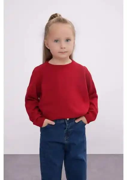 DeFacto Kız Bebek Kırmızı Triko Kazak: Şık ve Rahat Günlük Giyim Seçeneği