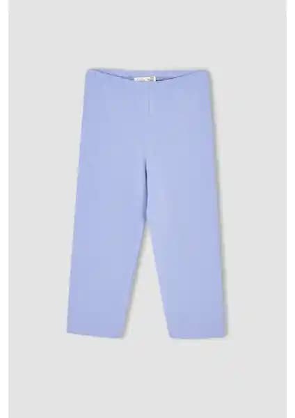 DeFacto Kız Çocuk Slim Fit Basic Kapri Boy Tayt: Rahat ve Şık Yazlık Giyim Seçeneği