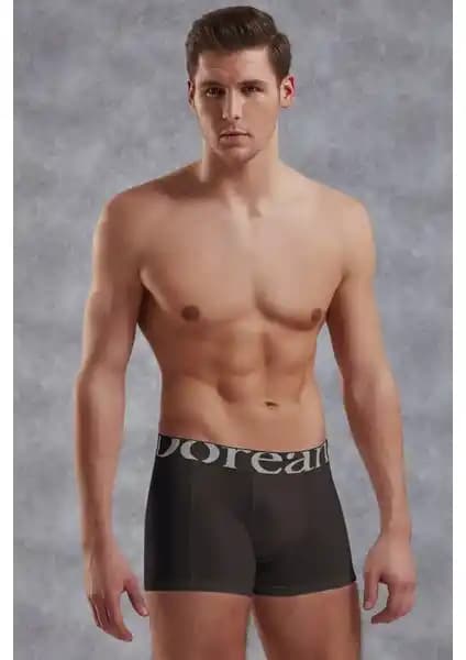Doreanse 1777 Erkek Modal Koyu Gri Boxer: Konfor ve Şıklığın Birleşimi