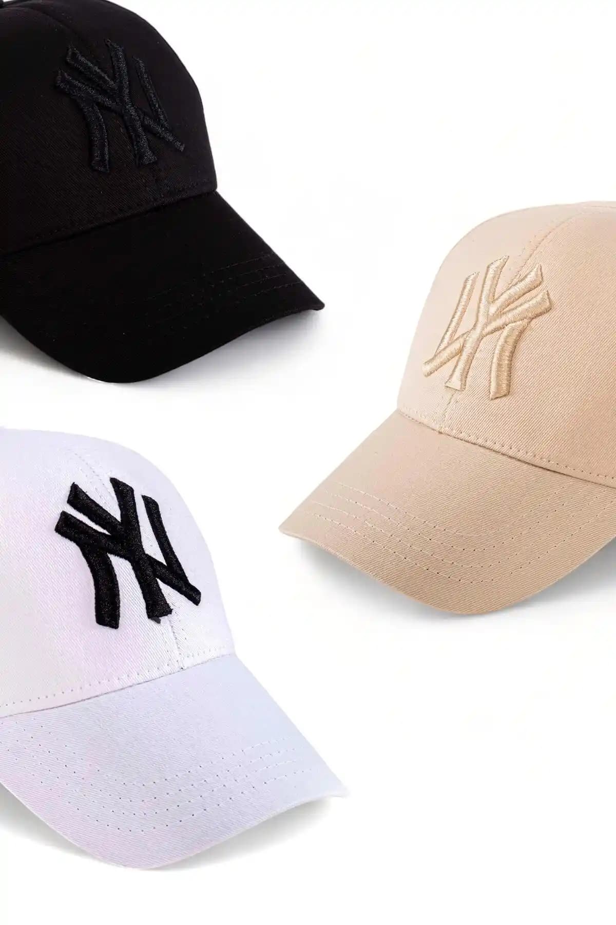 Eke Tekstil Unisex 3'lü Beyzbol Şapka Seti Yaz Ayları İçin Şık ve Fonksiyonel Koruma