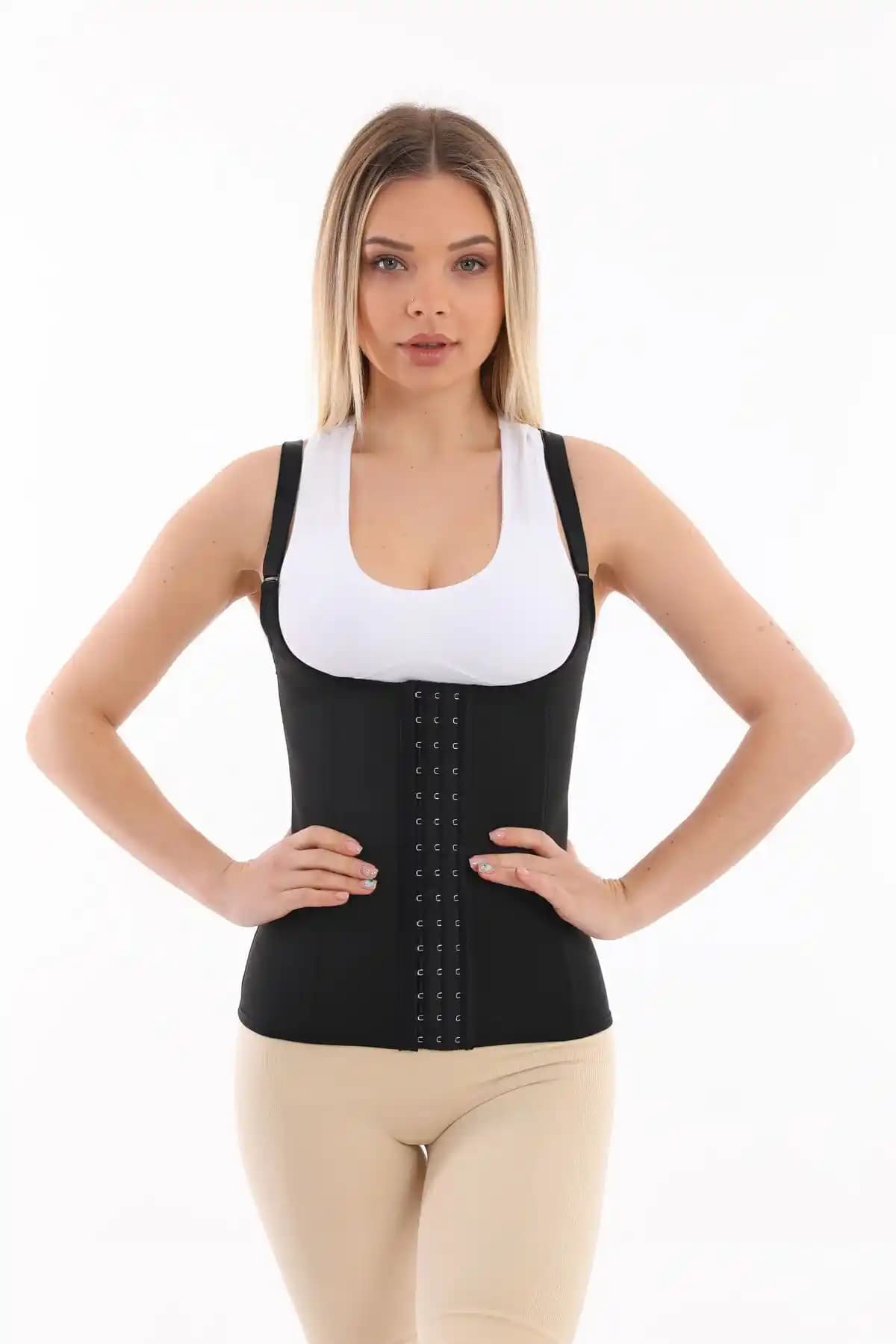 EMBA Latex Korse Doğum Sonrası ve Günlük Kullanım İçin Bel ve Karın Destek Korvesi