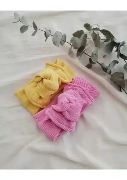 Emel Mabel Kız Çocuk ve Bebek Ribana Bandana Seti: Şıklık ve Konforun Buluşması