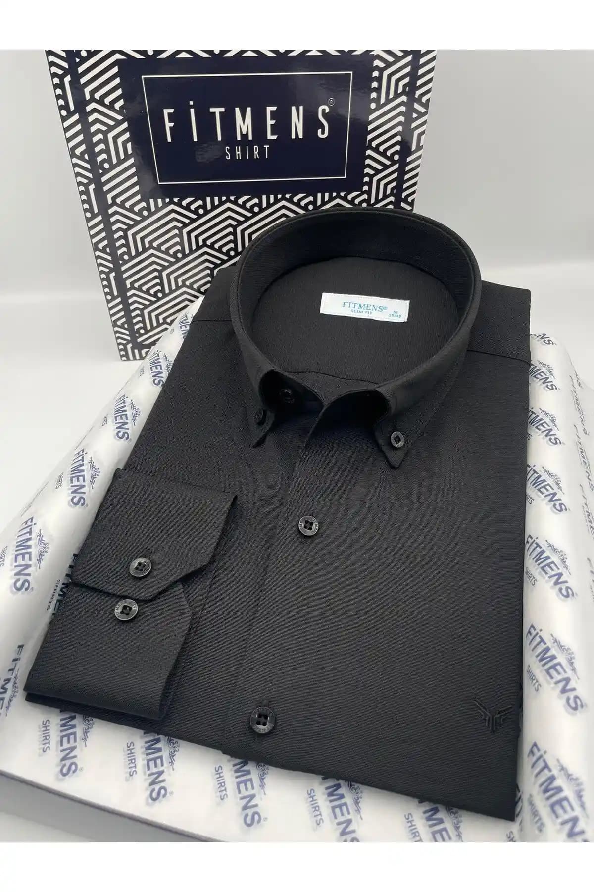 Fitmens Slim Fit Uzun Kol Erkek Gömleği: Şıklık ve Konforun Modern Buluşması