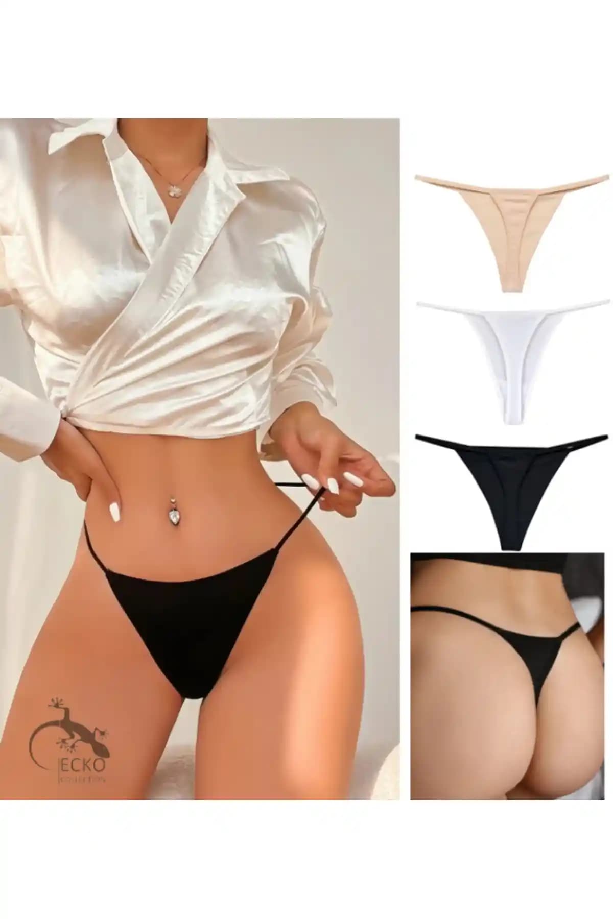 Genel Markalar 4B Underwear Kadın String Tanga: Şıklık ve Konforu Bir Arada Sunan Modern Tasarım