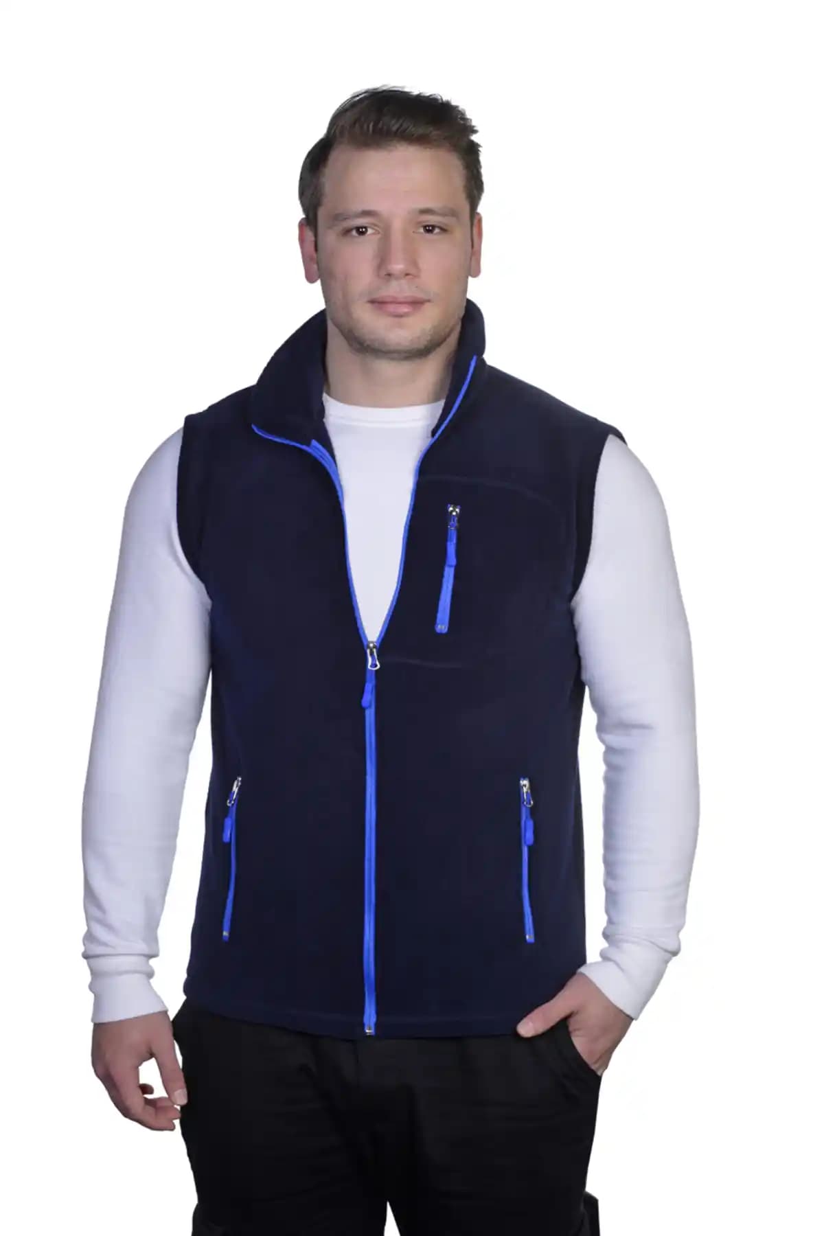 GENIUS STORE Erkek Polar Yelek: Şık ve Fonksiyonel Tasarım ile Günlük Kullanım İçin Ideal